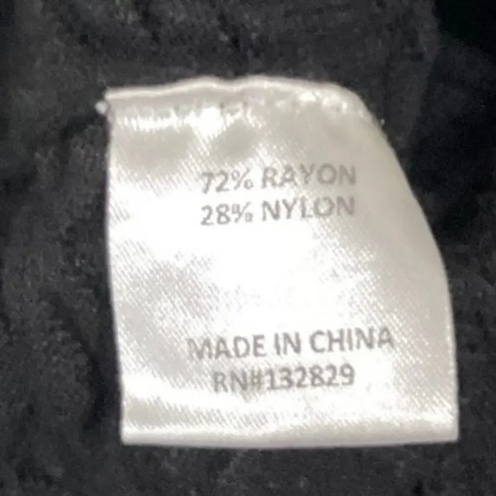 Revolve Tularosa Black High Rise Bloomer Ruffle Knitted Crochet Mini Shorts Sz S - Picture 5 of 5